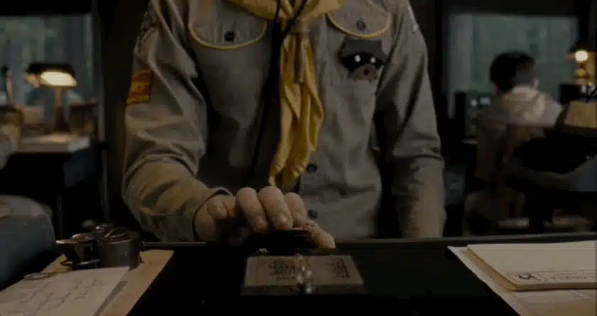 Pedestal Shot in Moonrise Kingdom