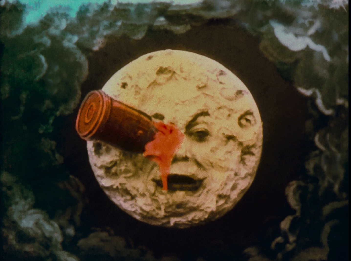 Rough Cut in A Trip to the Moon (Hand-Colored) (1902)
