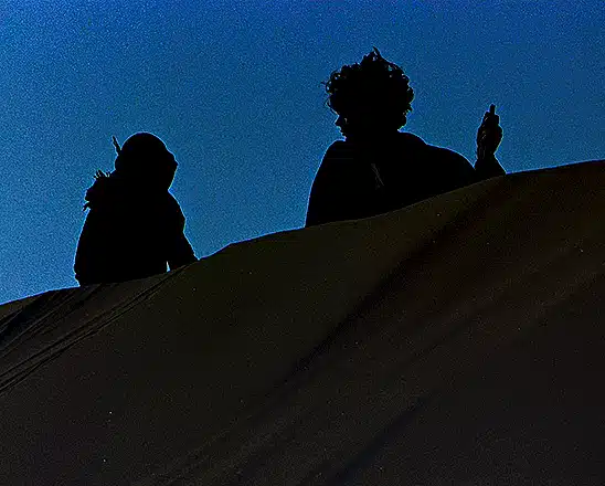 Silhouette in Lawrence of Arabia