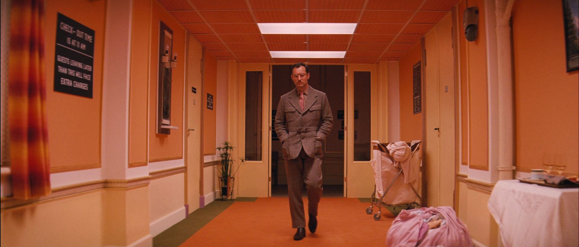 Hip-Level Shot in The Grand Budapest Hotel (2014)