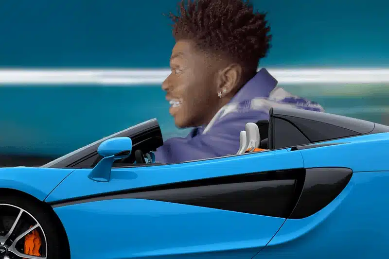 Background Replacement in Lil Nas X, Youngboy Never Broke Again - Late To Da Party