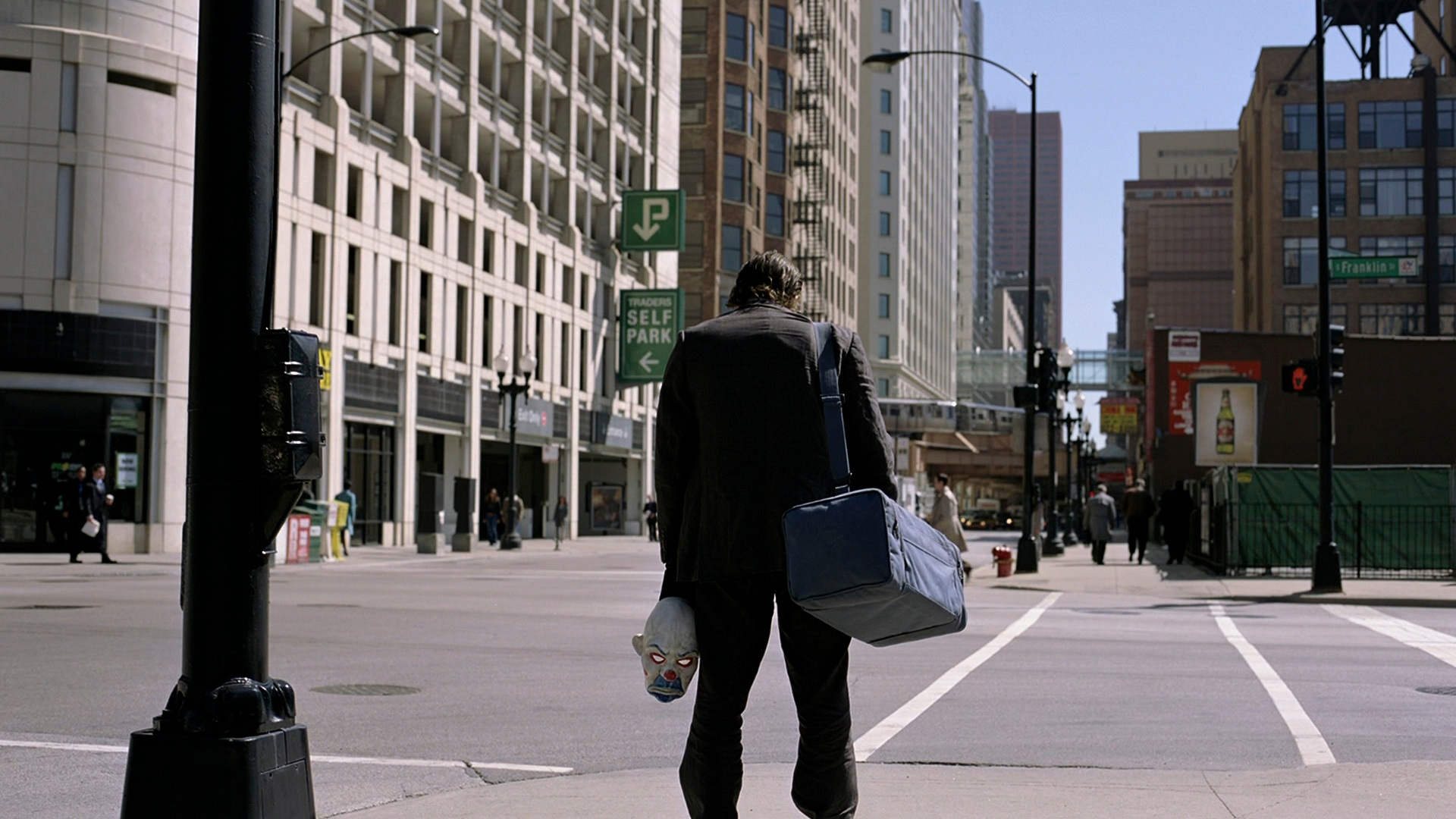 Prologue in The Dark Knight (2008)