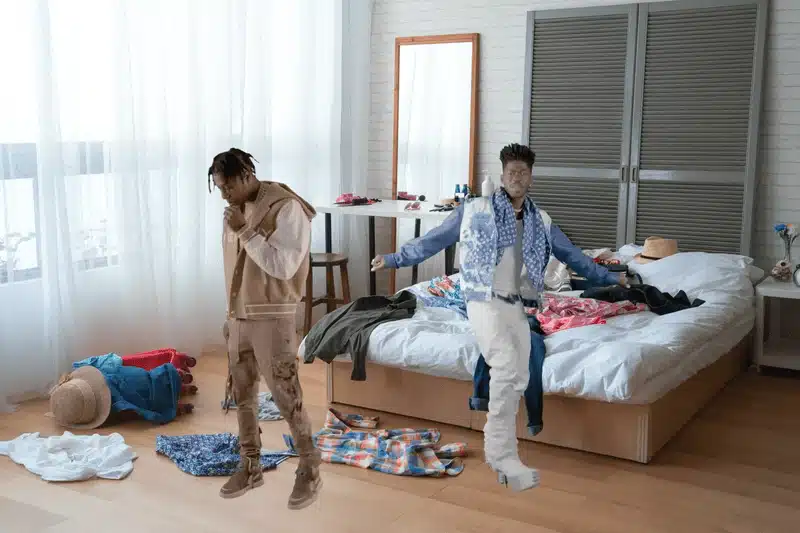 Background Replacement in Lil Nas X, Youngboy Never Broke Again - Late To Da Party