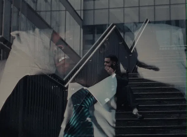 Double Exposure in Sam Akpro - Death By Entertainment