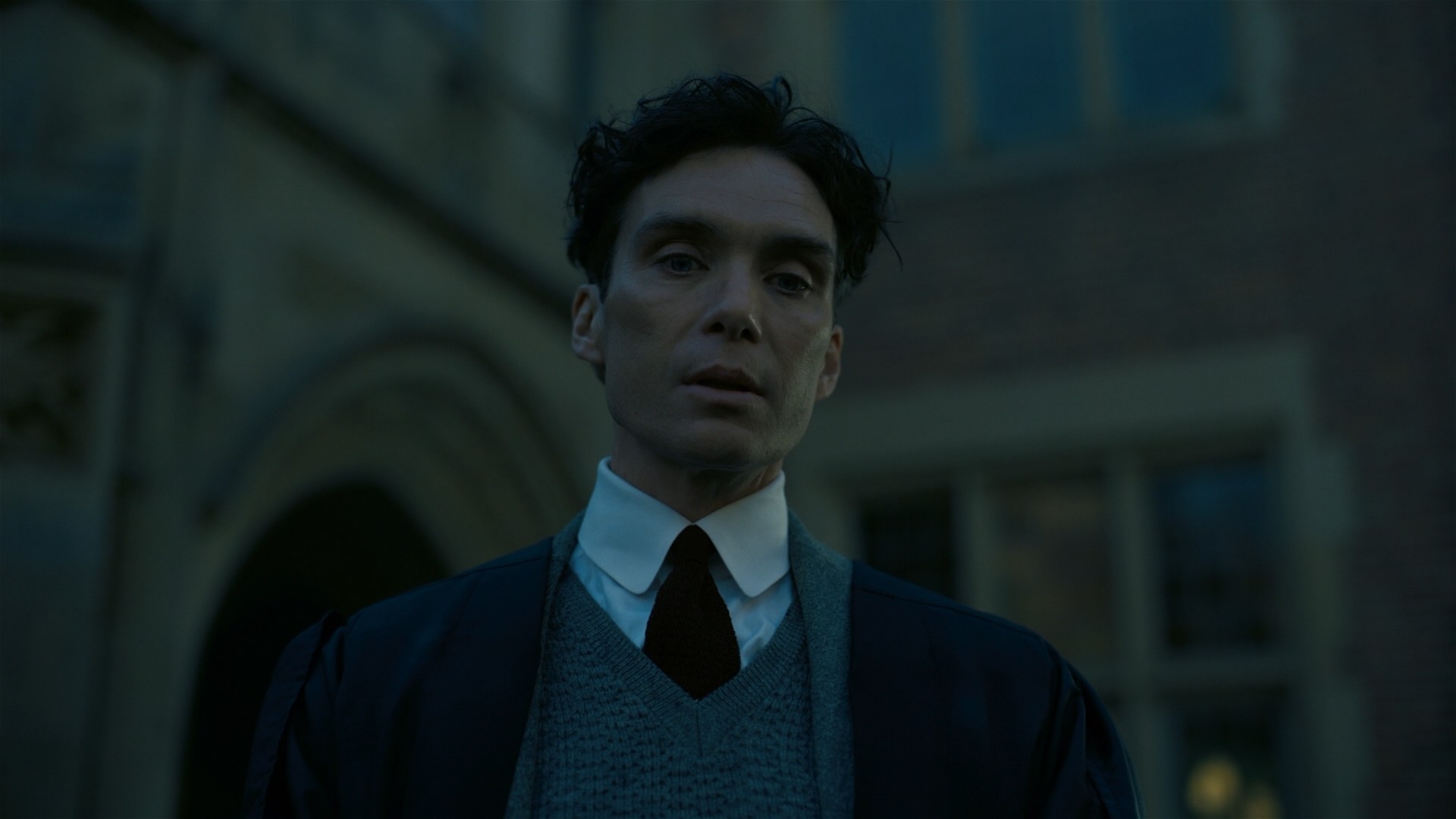 Desaturated Look in Oppenheimer (2023)