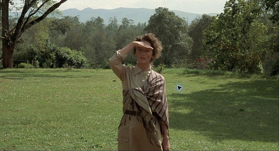 Focal Length in Out of Africa (1985)