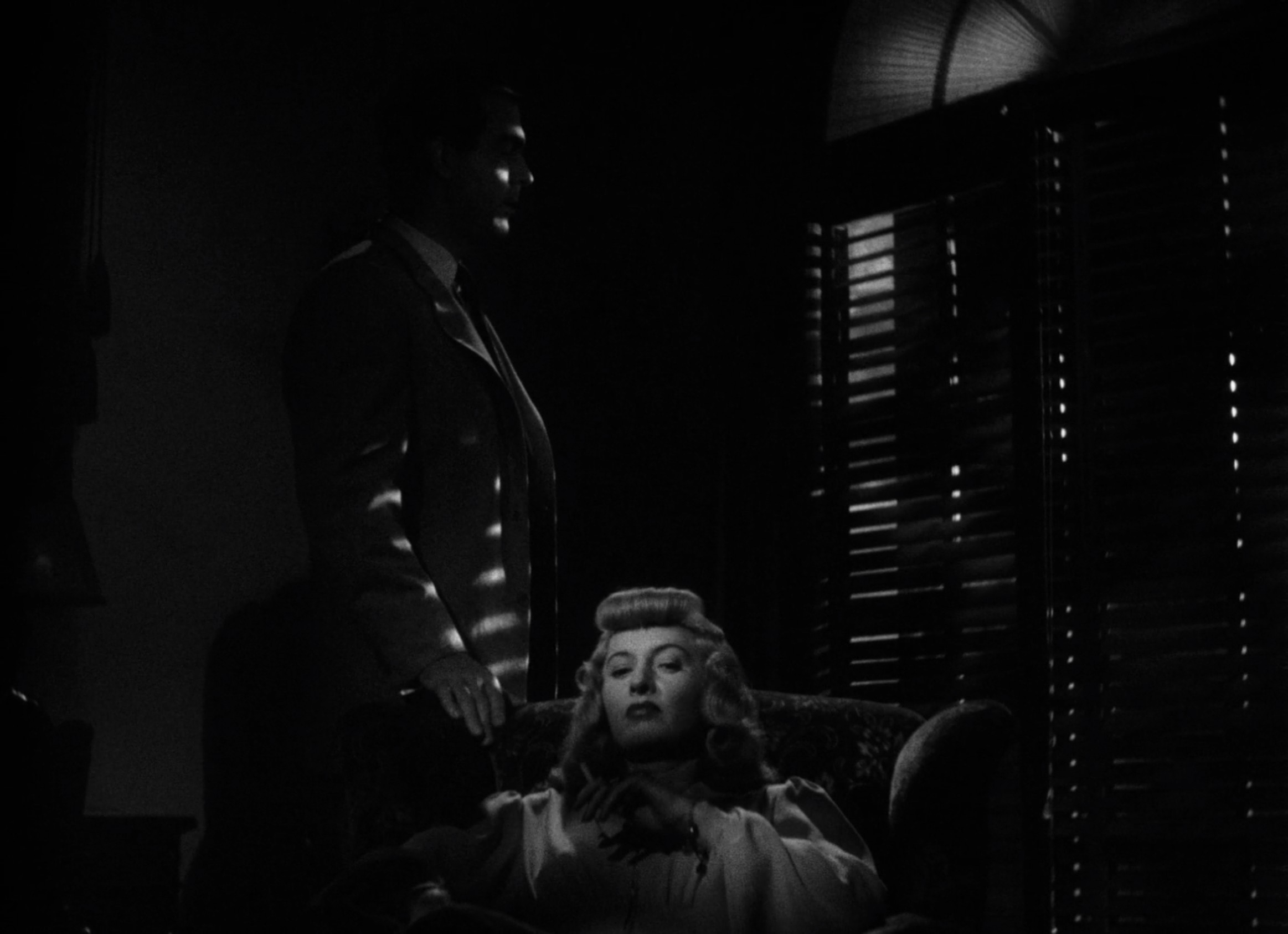 Film Noir in Double Indemnity (1944) (venetian-blind shadows)