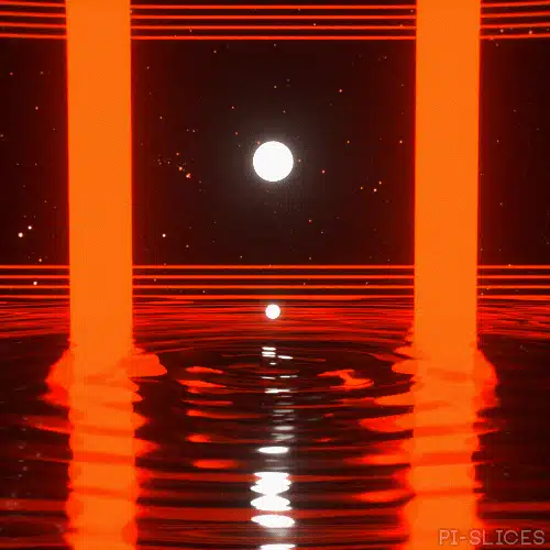 Liminal Space in Neon Pool