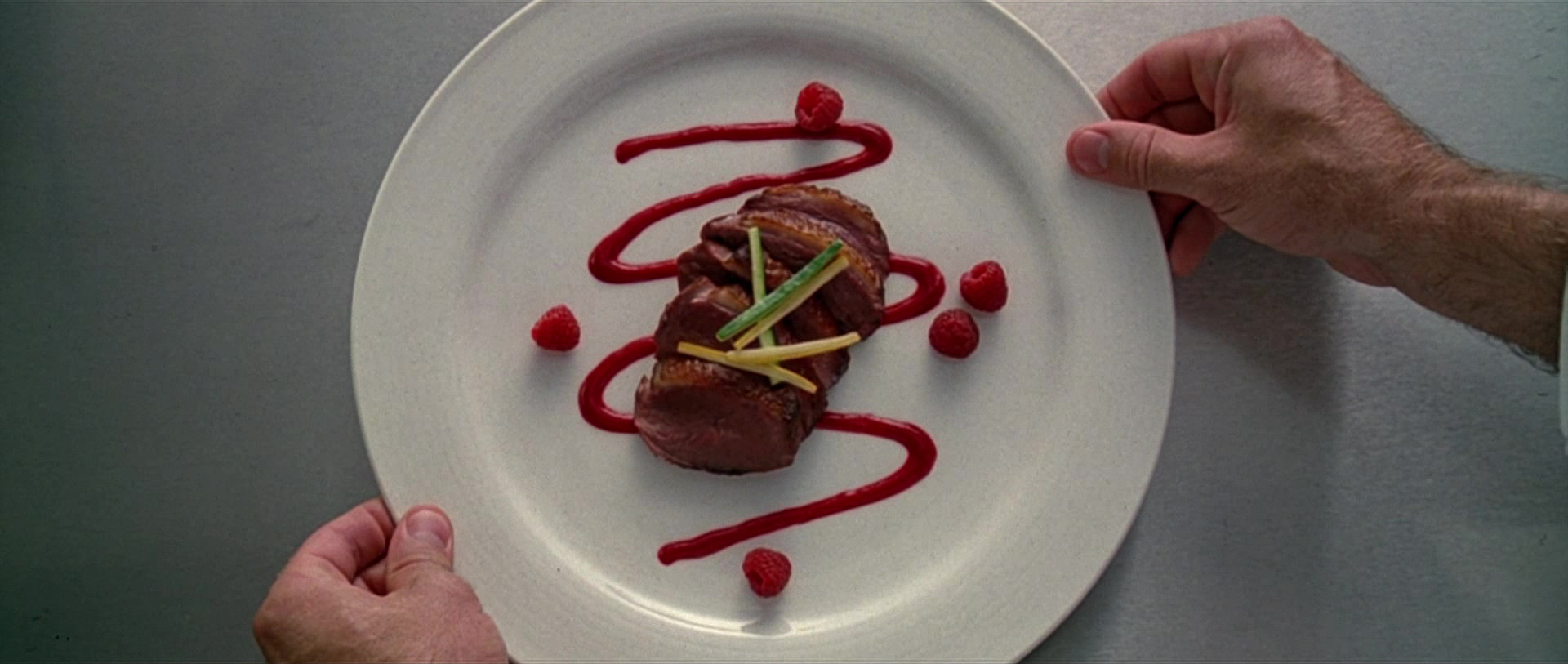 Overhead Shot in American Psycho (2000)