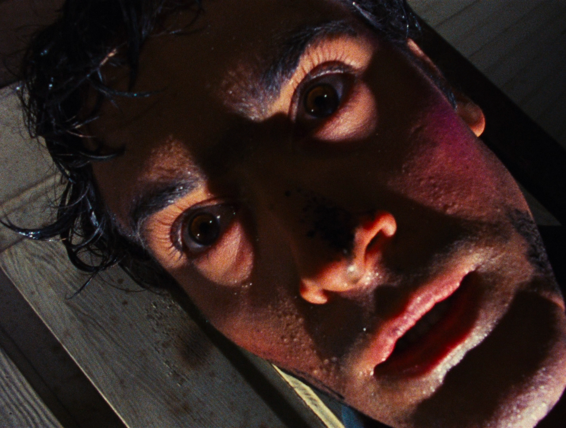 Dutch Angle in The Evil Dead (1981)