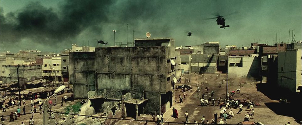Color Palette in Black Hawk Down (2001)