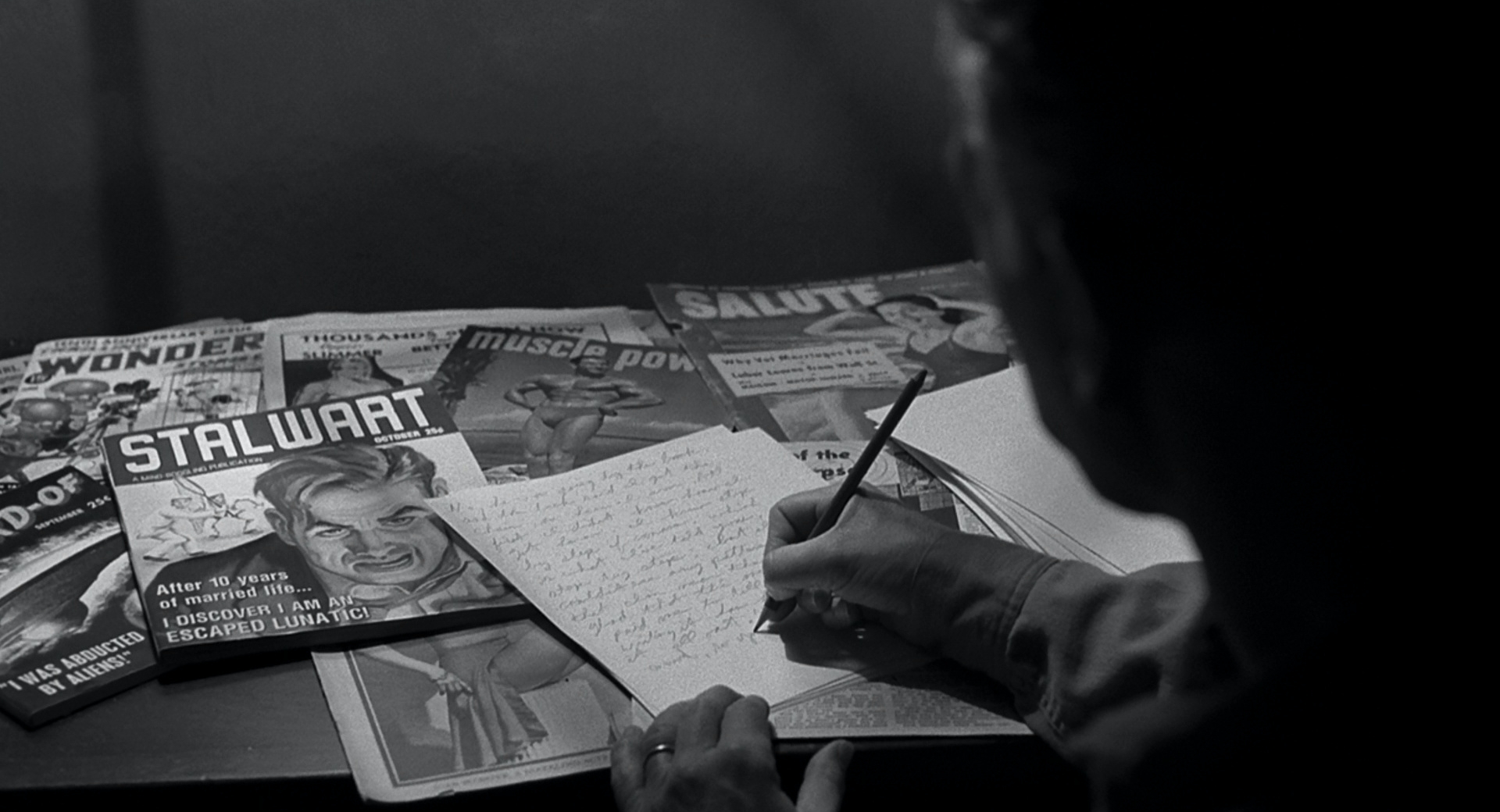 Top Lighting in The Man Who Wasn't There (2001)