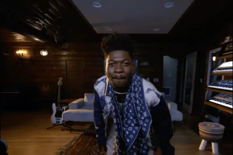 Background Replacement in Lil Nas X, Youngboy Never Broke Again - Late To Da Party