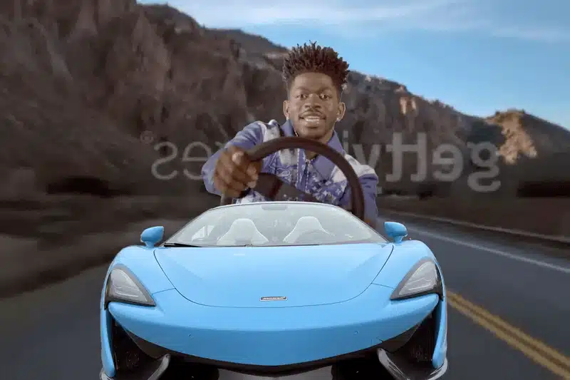 Background Replacement in Lil Nas X, Youngboy Never Broke Again - Late To Da Party