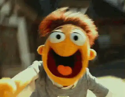 Snorricam in The Muppets