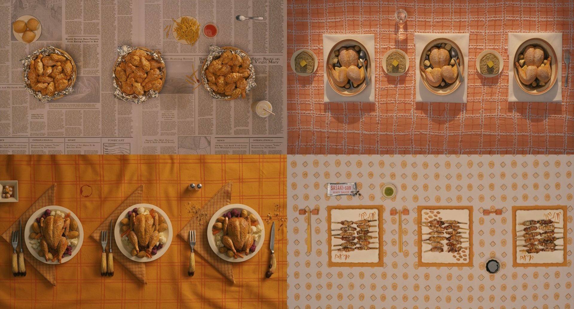 Color Palette in Fantastic Mr. Fox (2009)