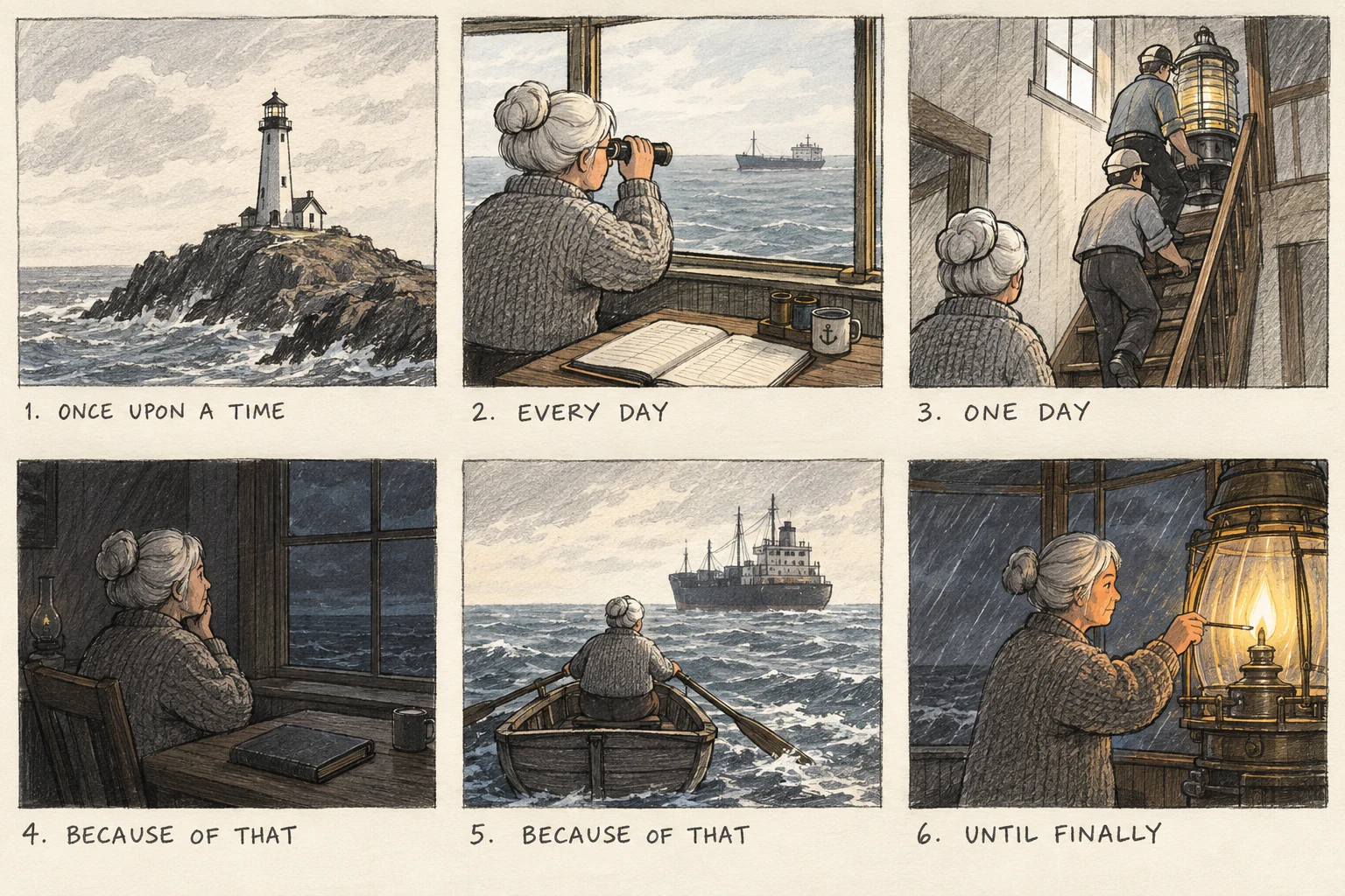 pixar storytelling formula generated with GPT Image 2.5