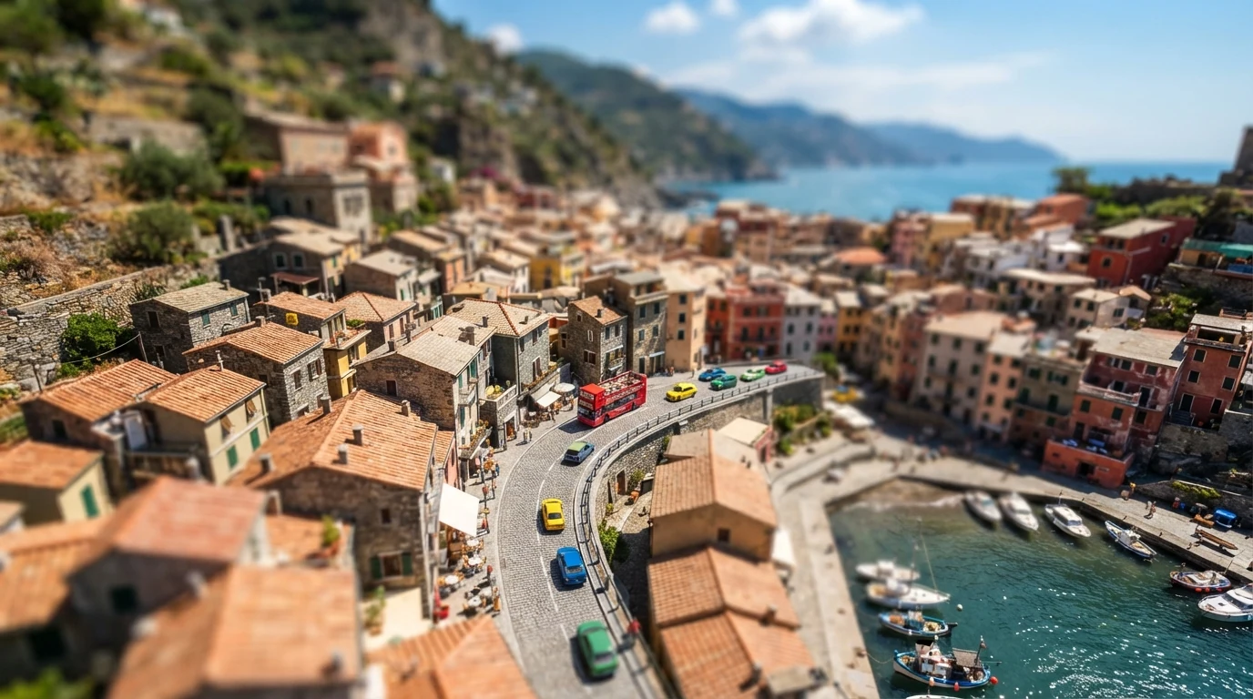 tilt-shift generated with Nano Banana 2 Lite