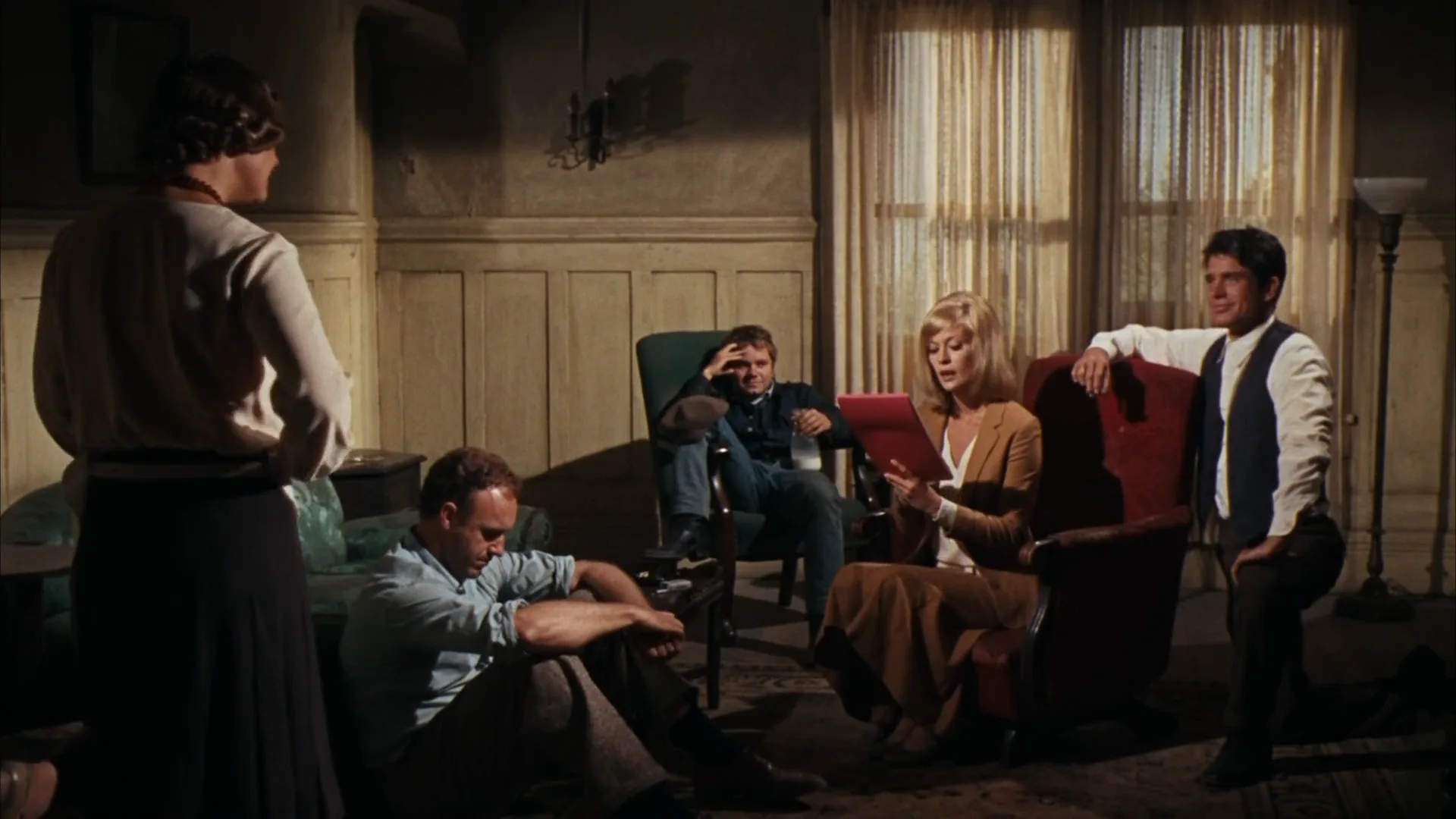 Master Shot in Bonnie and Clyde (1967)