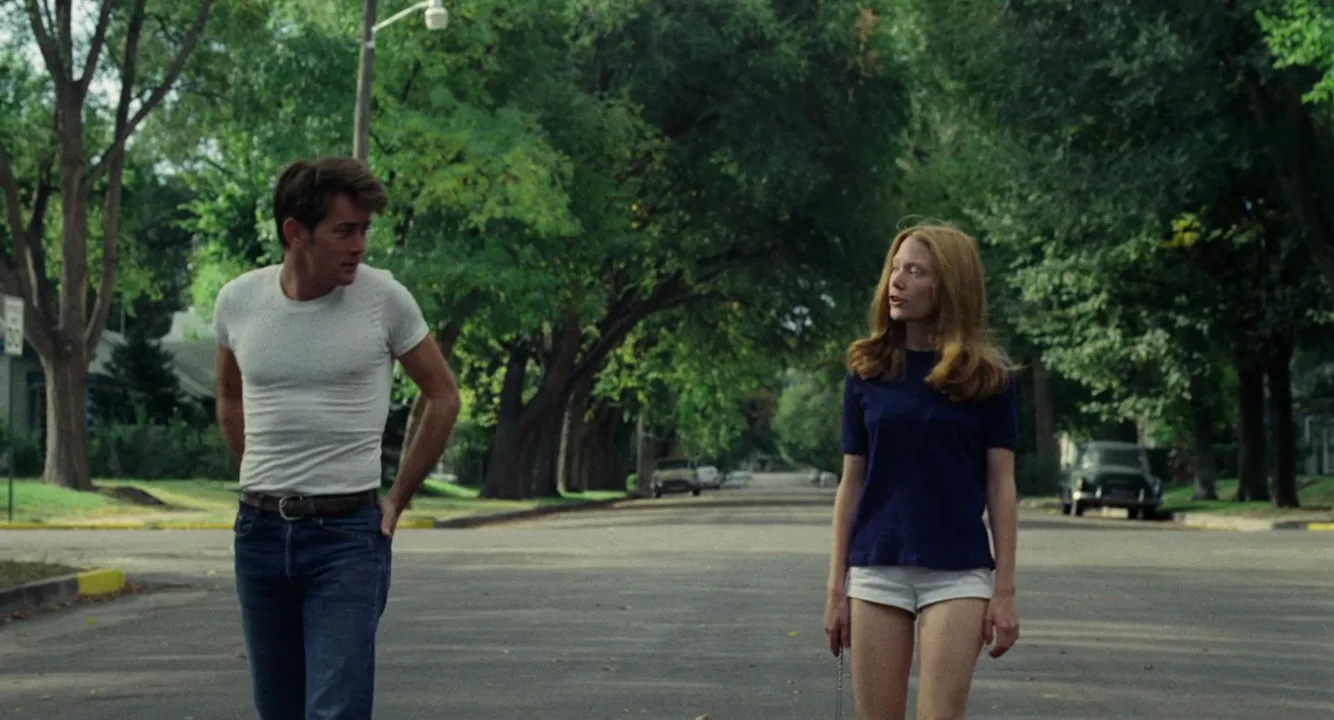 Medium Long Shot in Badlands (1973)