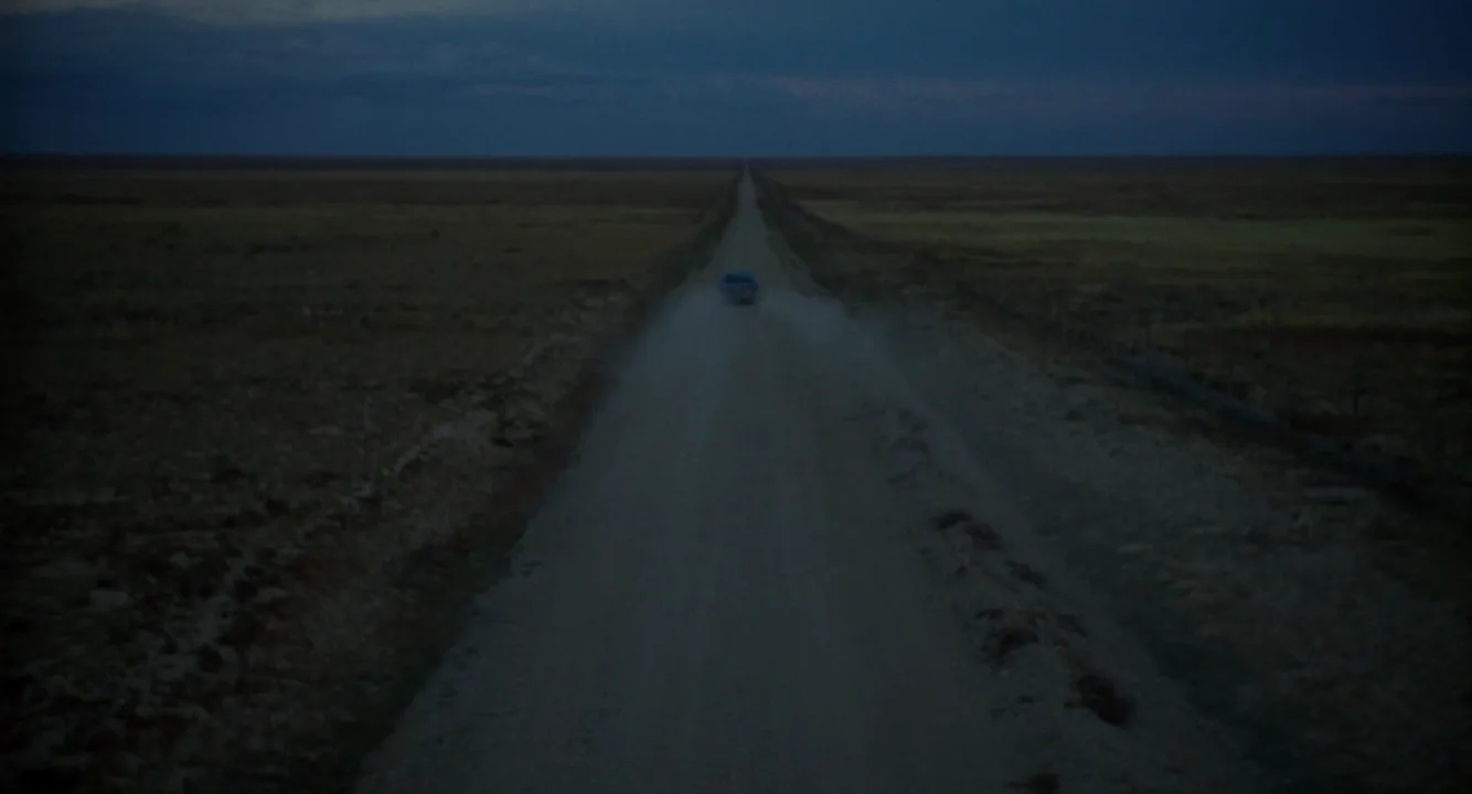 Extreme Long Shot in Badlands (1973)
