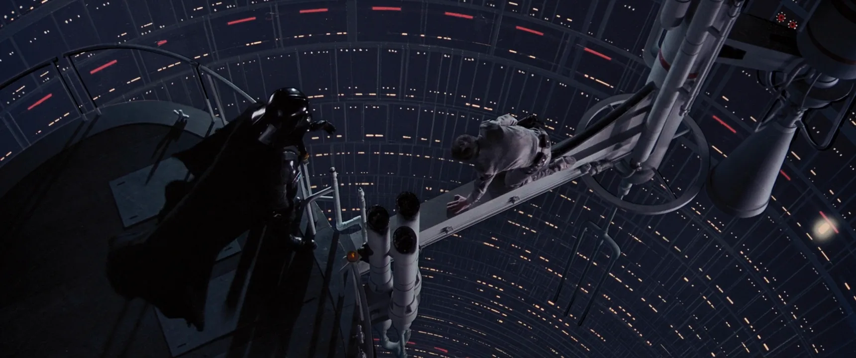 Cliffhanger in The Empire Strikes Back (1980)