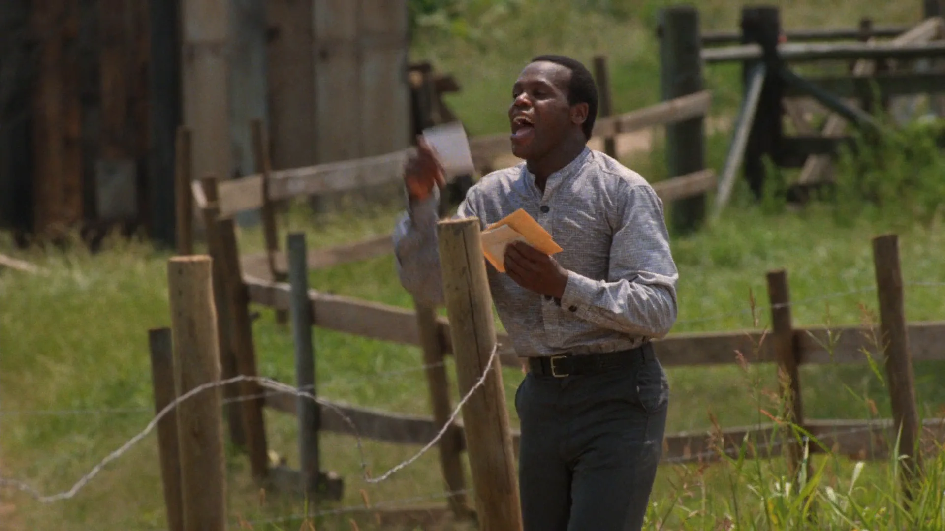Cowboy Shot in The Color Purple (1985)