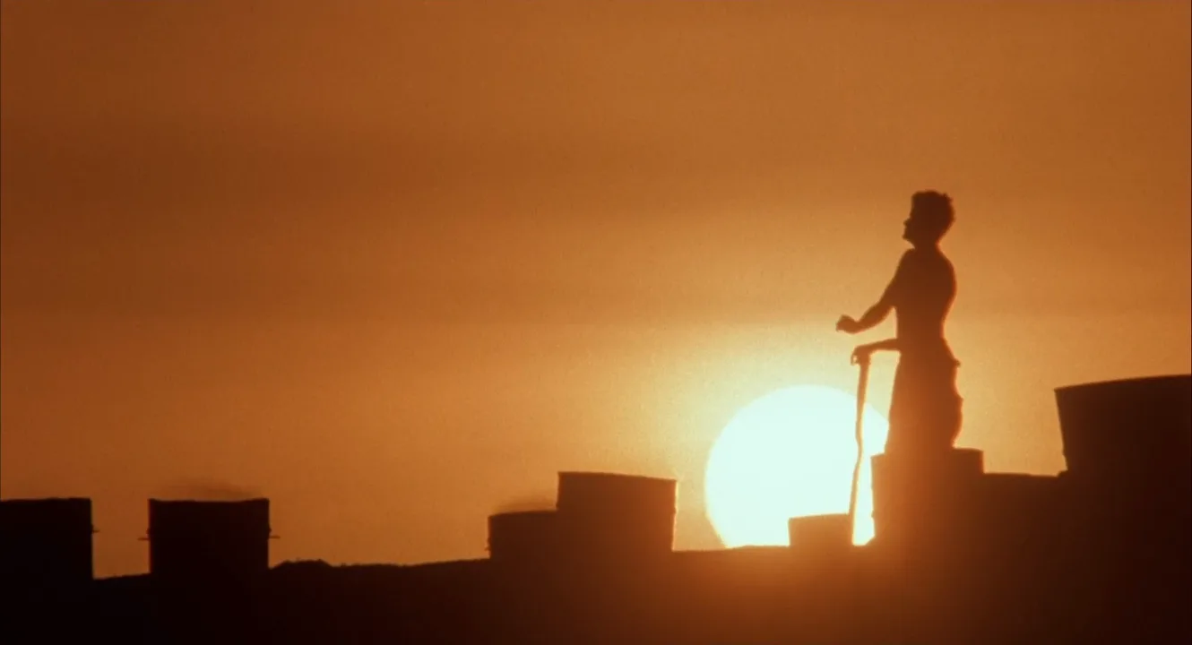 Telephoto Lens in Platoon (1986)