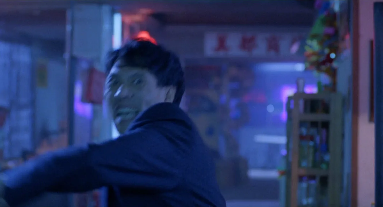 Neon Lighting in Crime Story (1993)