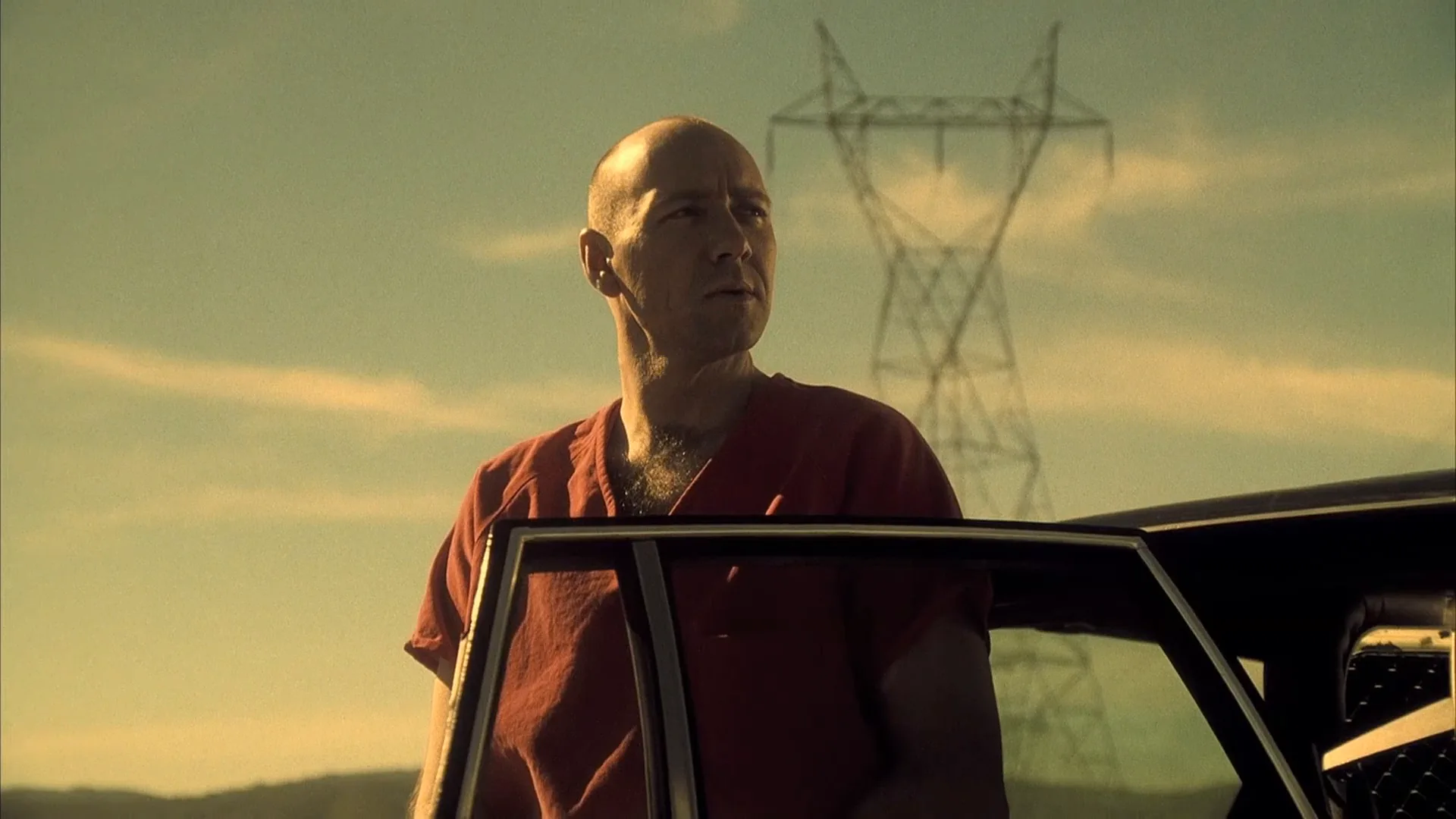 Low Angle Shot in Se7en (1995)