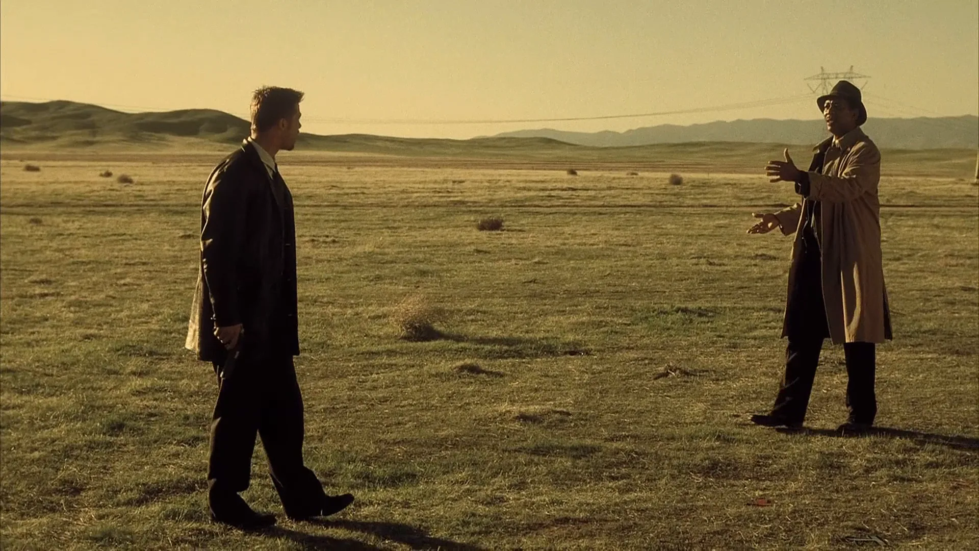 Visual Balance in Se7en (1995)
