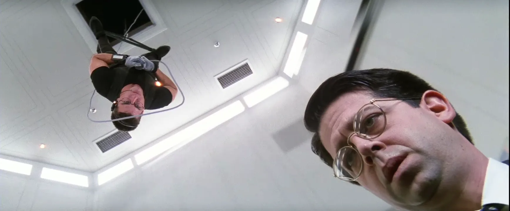 Split Diopter in Mission: Impossible (1996)