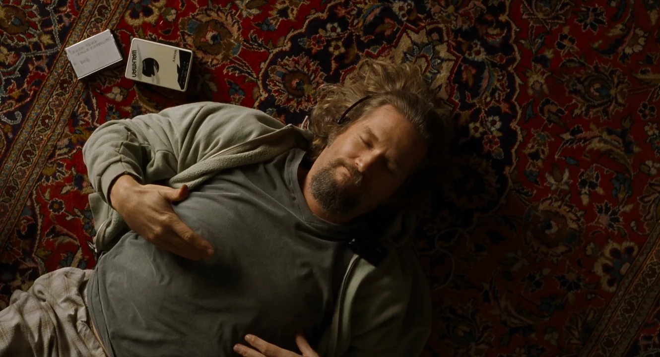 Overhead Shot in The Big Lebowski (1998)