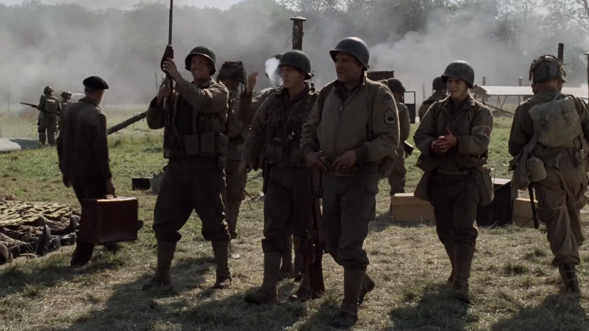 Colorization in Saving Private Ryan (1998)