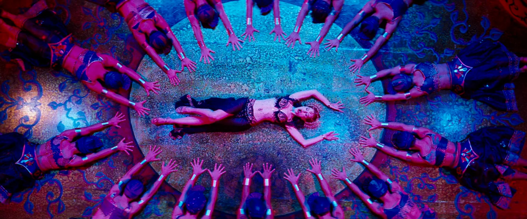 Overhead Shot in Moulin Rouge! (2001)