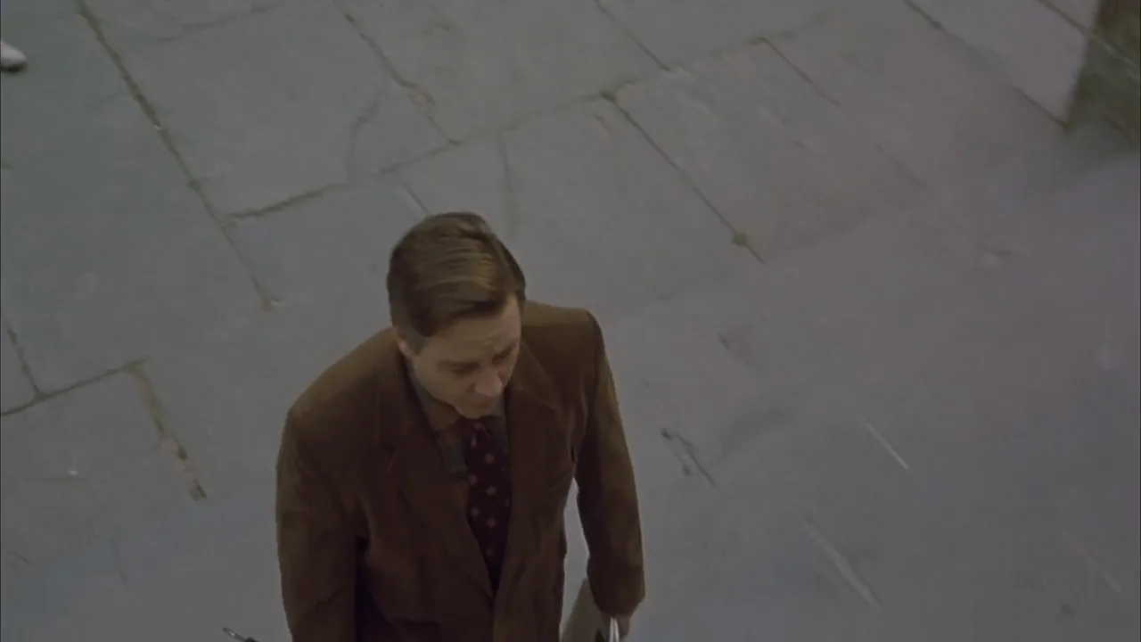 High Angle Shot in A Beautiful Mind (2001)