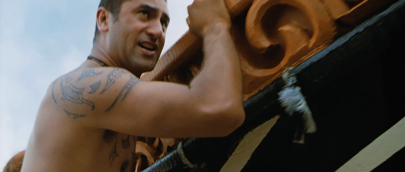 Low Angle Shot in Whale Rider (2003)