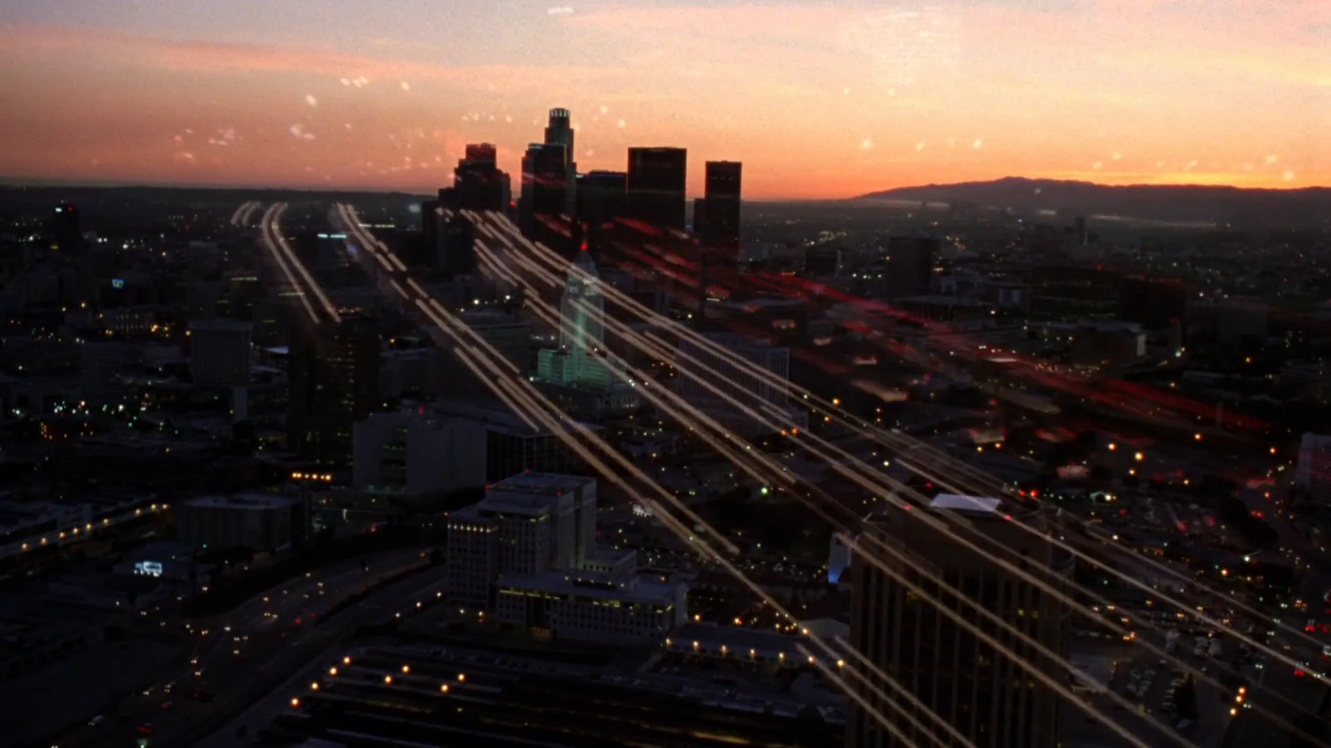 Establishing Shot in The Italian Job (2003)