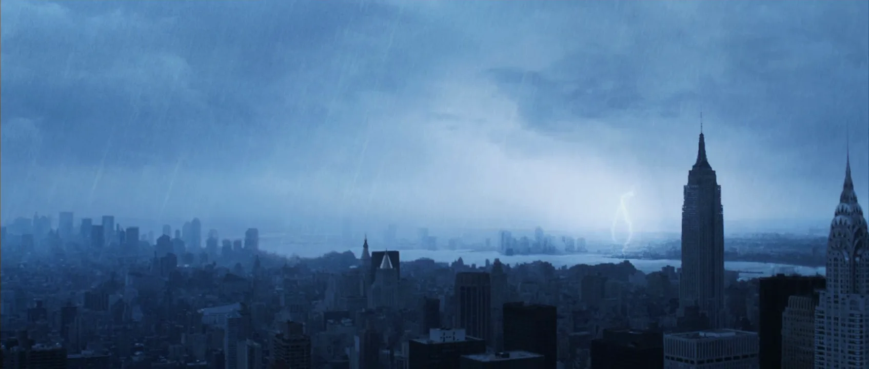 Day for Night in The Day After Tomorrow (2004)