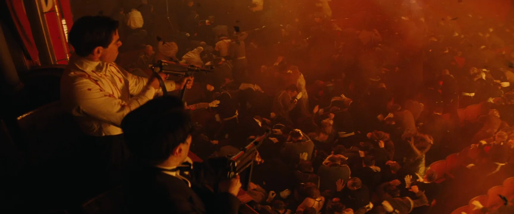 Warm Color Palette in Inglourious Basterds (2009)