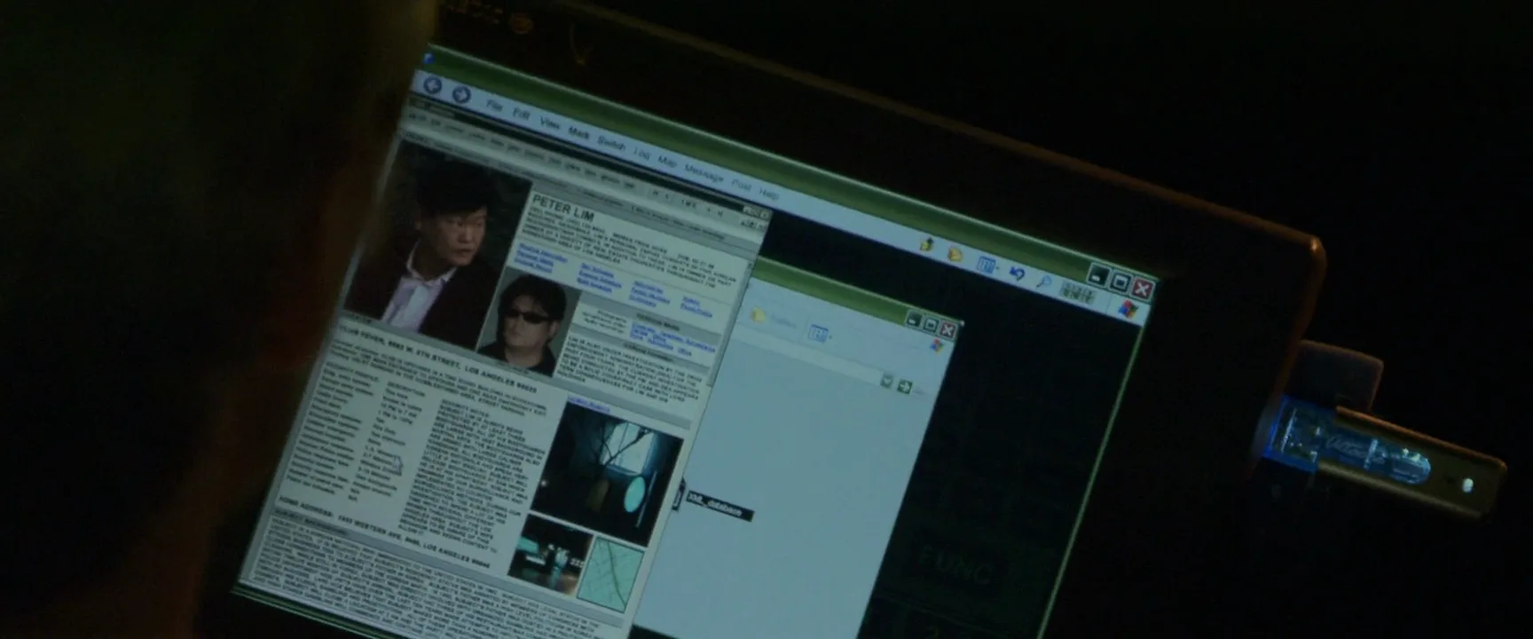 Screenlife in Collateral (2004)