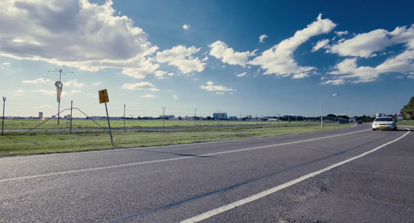Ground-Level Shot in The Protector (2005)