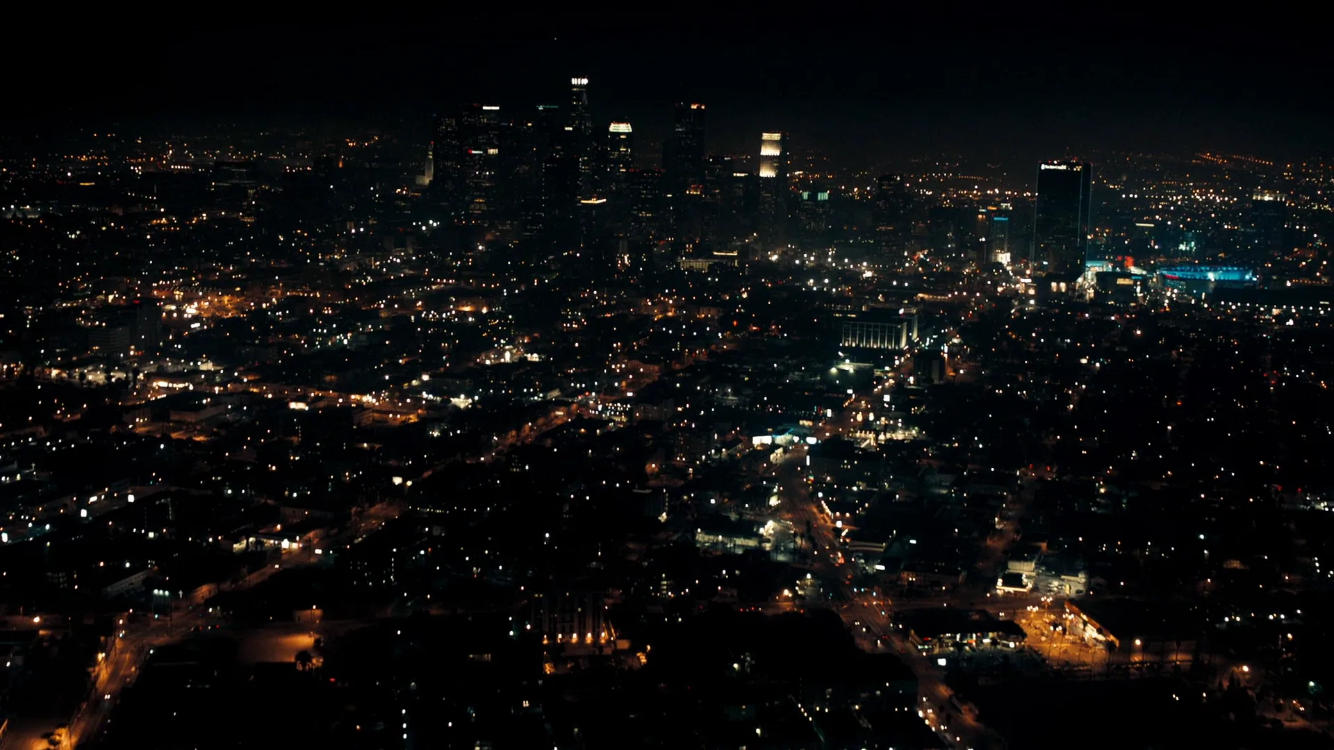 Aerial Shot in Drive (2011)
