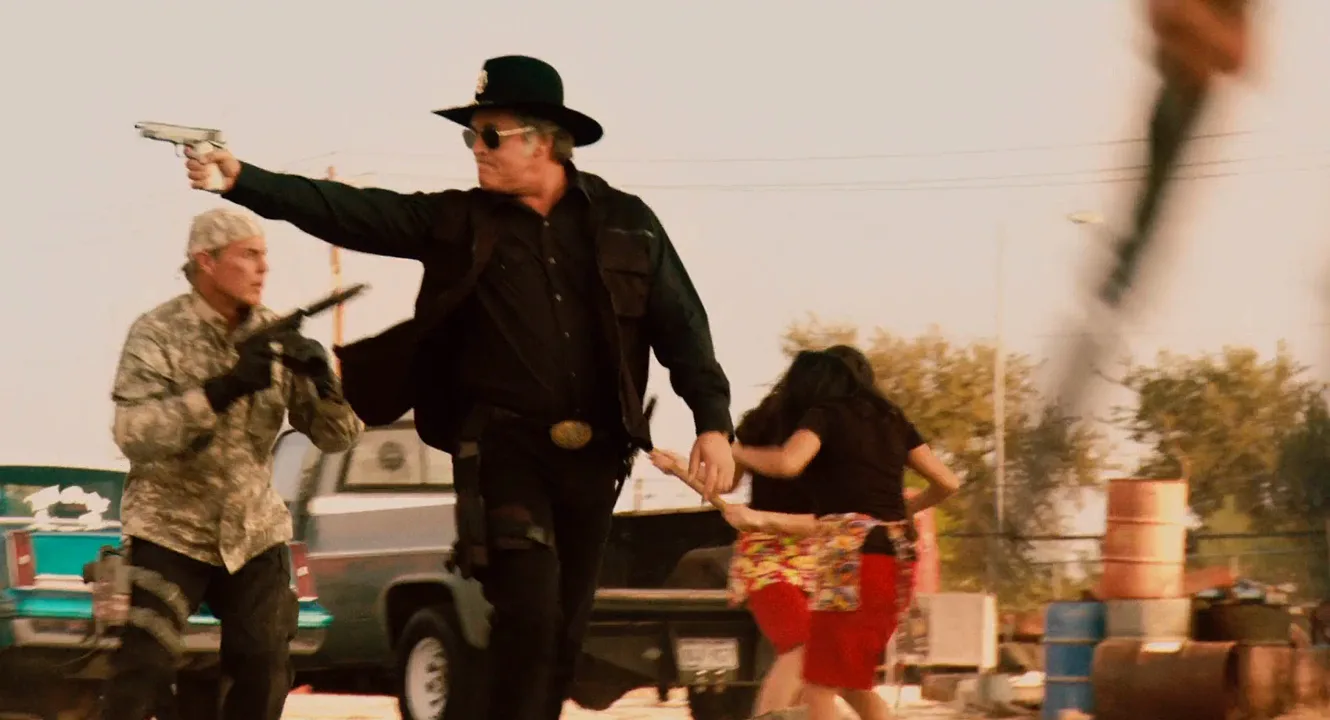 Cowboy Shot in Machete (2010)