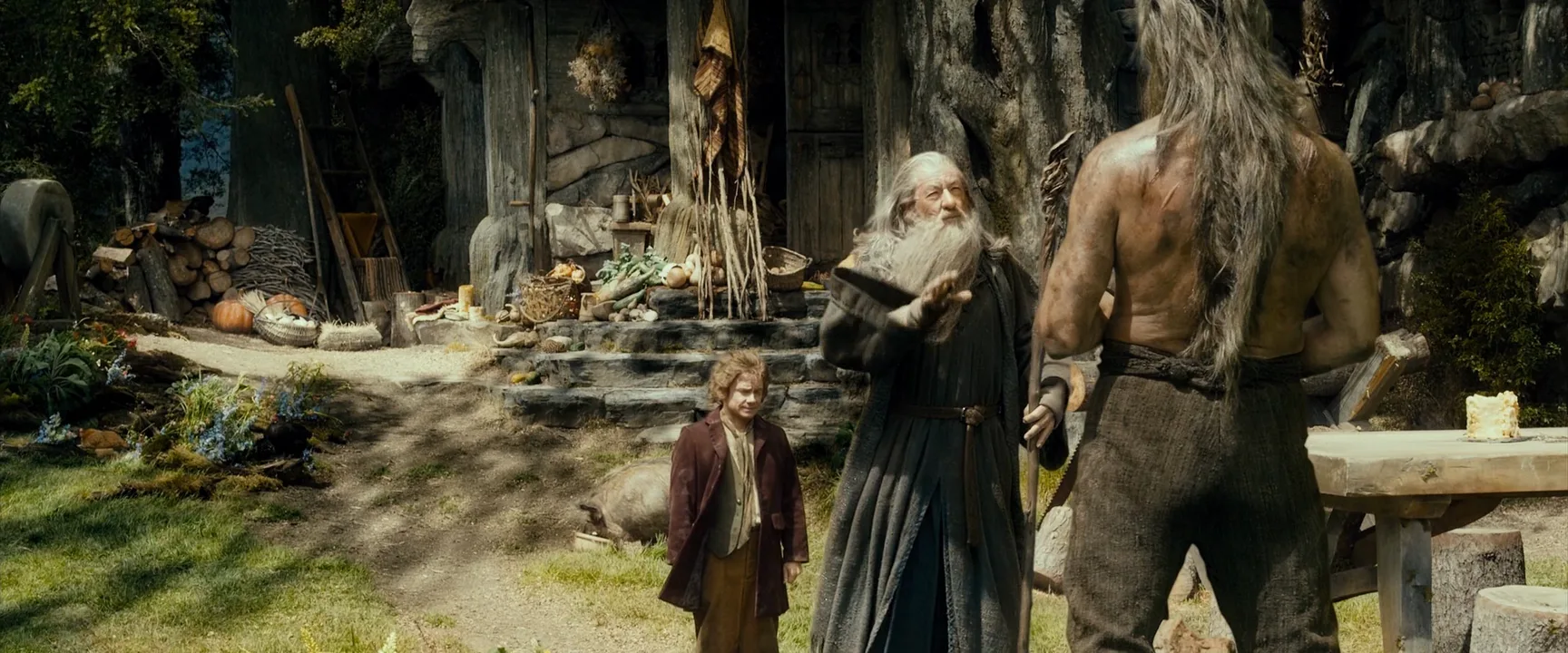 Forced Perspective in The Hobbit: The Desolation of Smaug (2013)