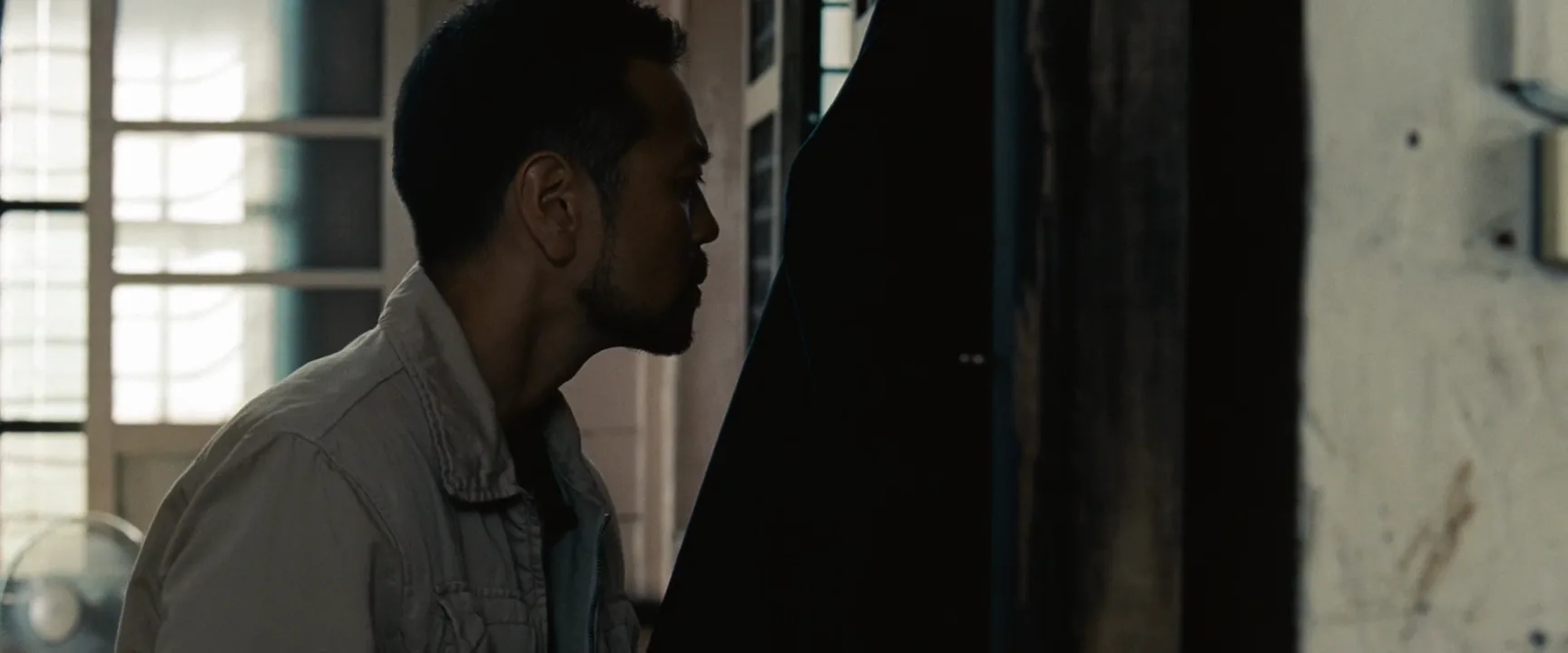 Profile Shot in The Bourne Legacy (2012)