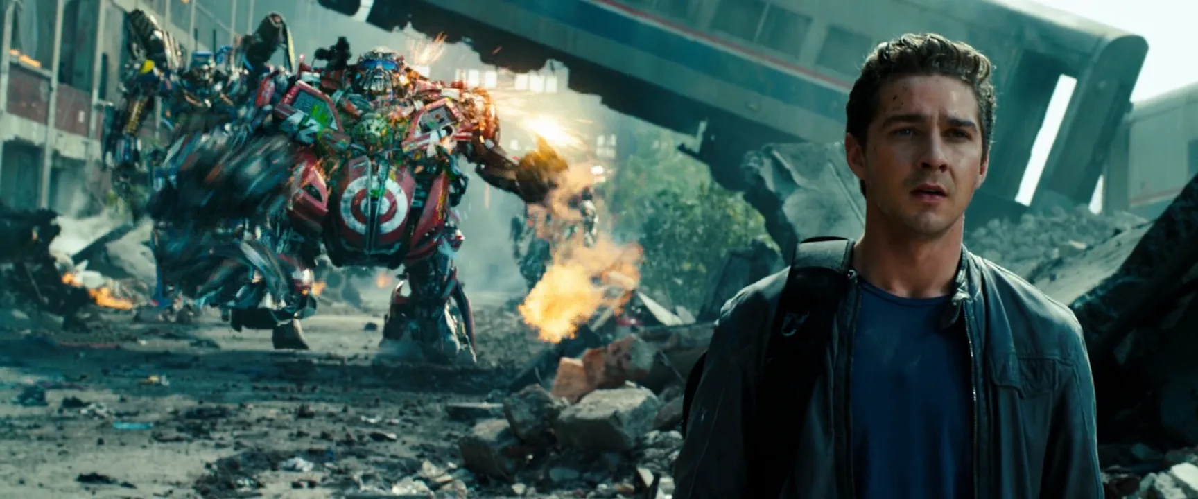 Money Shot in Transformers: Dark of the Moon (2011)