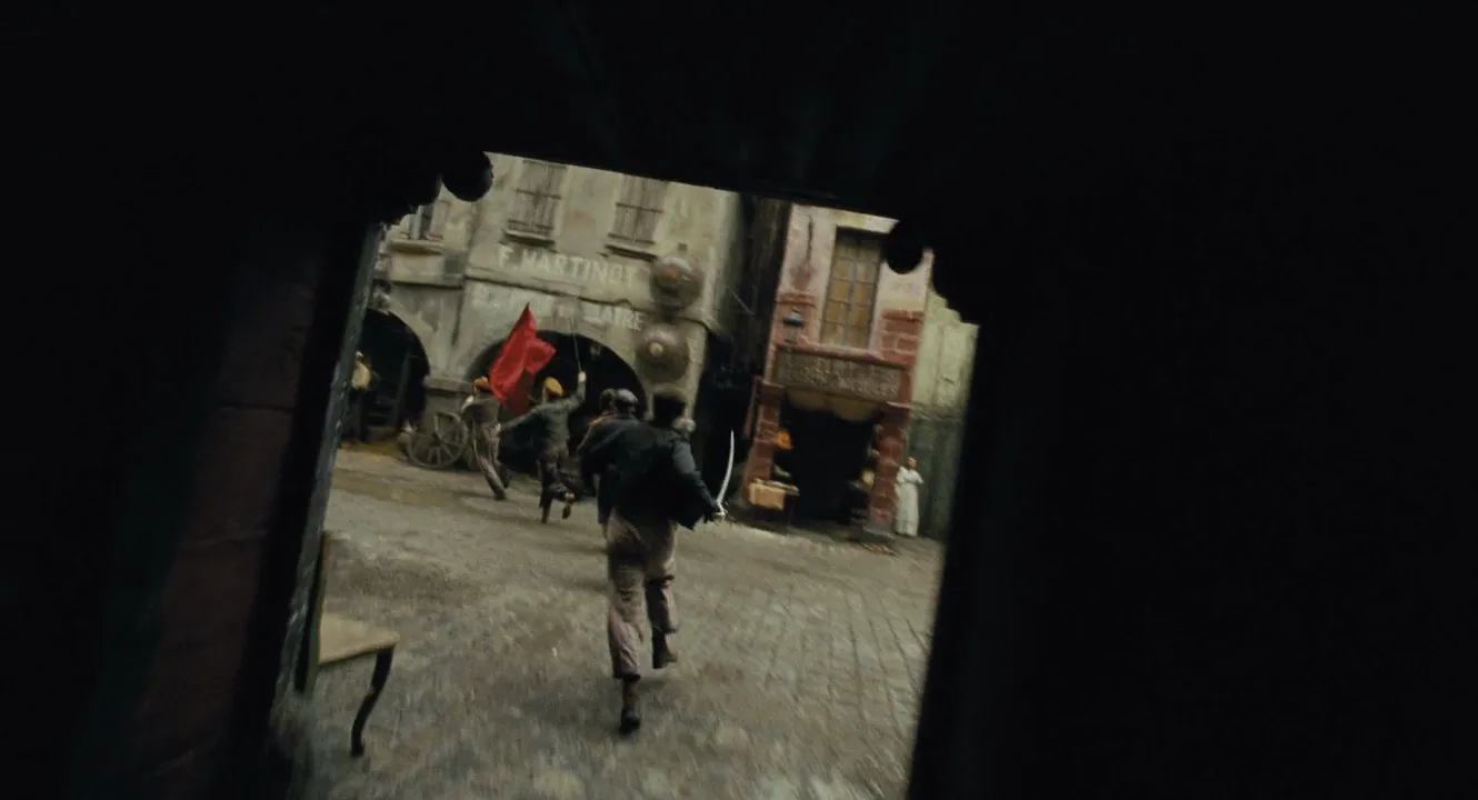 Selective Color in Les Misérables (2012)