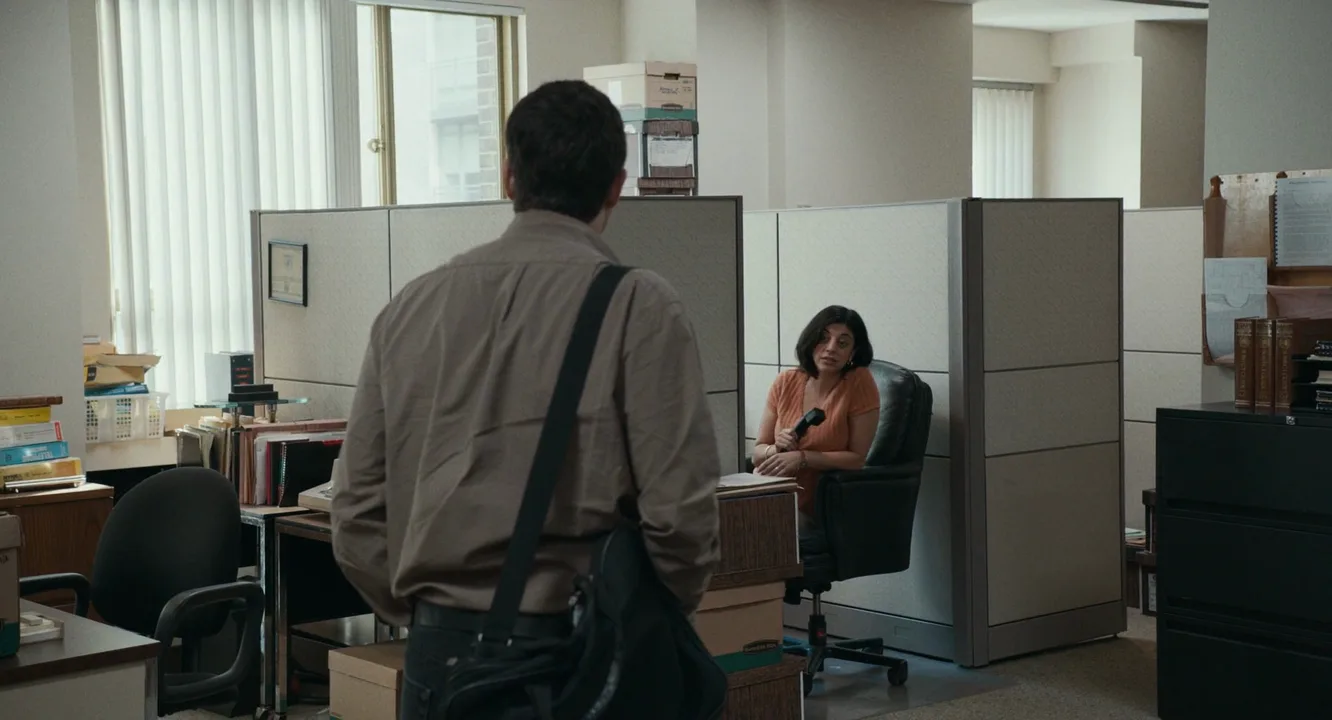 Medium Long Shot in Spotlight (2015)